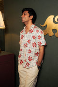 Off-White Floral Check Shirt