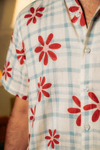 Off-White Floral Check Shirt