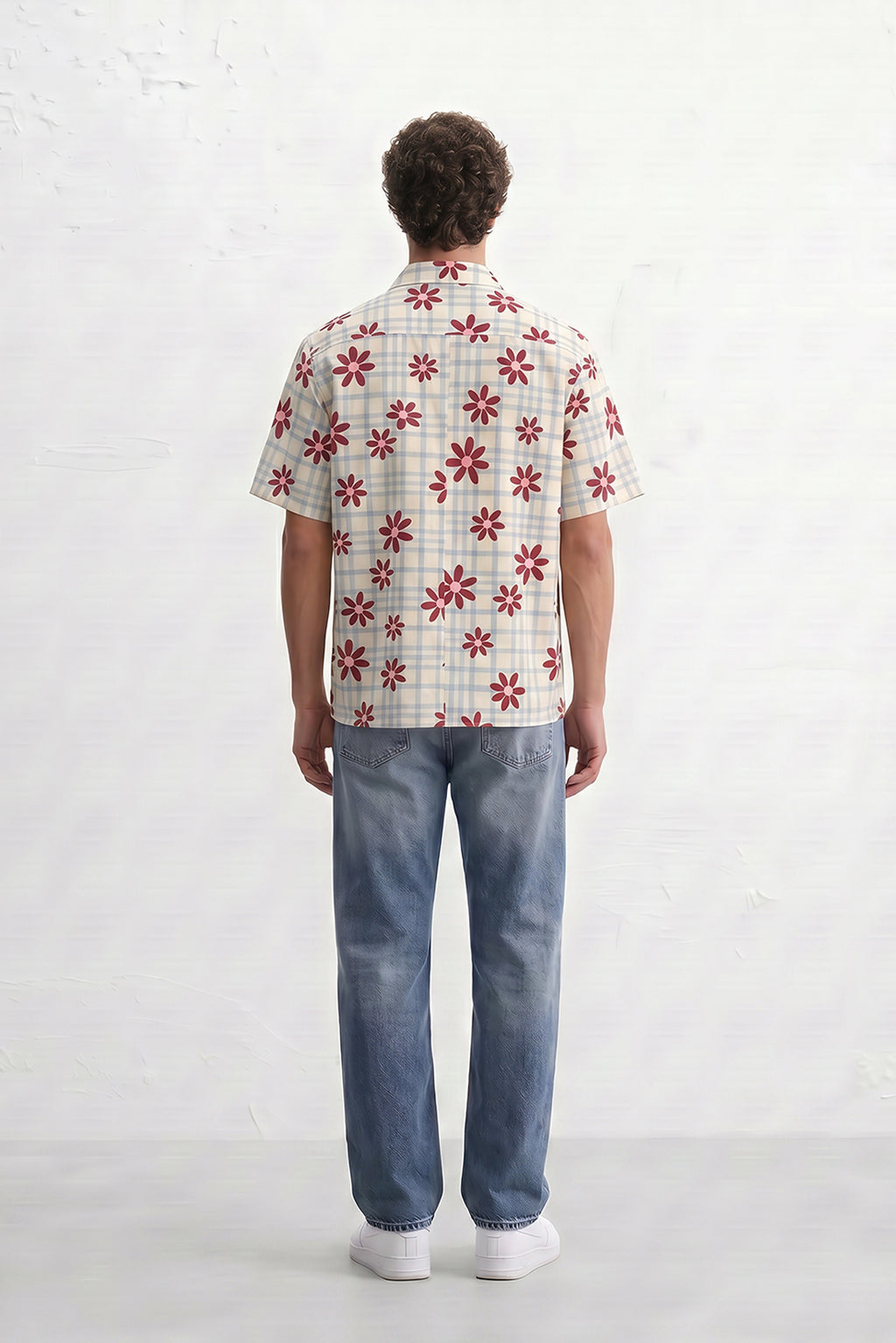 Off-White Floral Check Shirt
